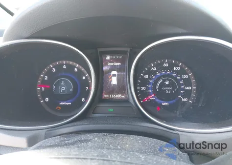 2014 Hyundai Santa Fe Sport 2.4L z USA, uszkodzony, nr VIN 5XYZUDLB7EG227607